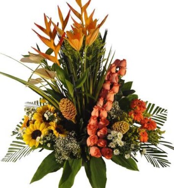 CMP067 - Arreglo Floral para cumpleaños