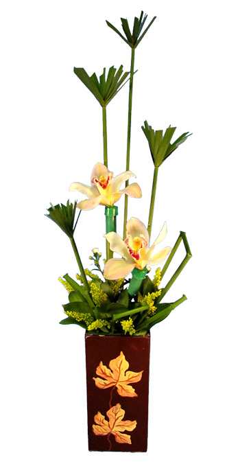 ORQ067 - Arreglo floral de orquídeas