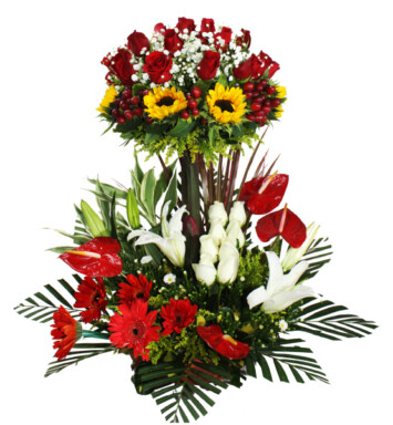 CMP019 - Arreglo Floral para cumpleaños