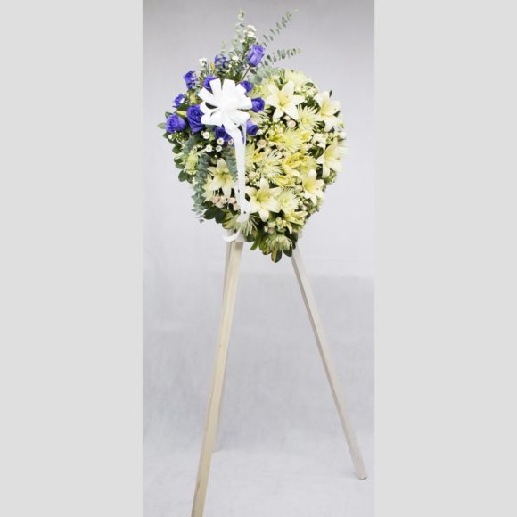 CND069 - CORAZÓN BLANCO PEDESTAL - Imagen 3