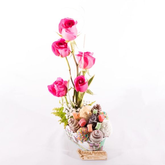 FLF019 – FLORES Y FRESAS - Imagen 2