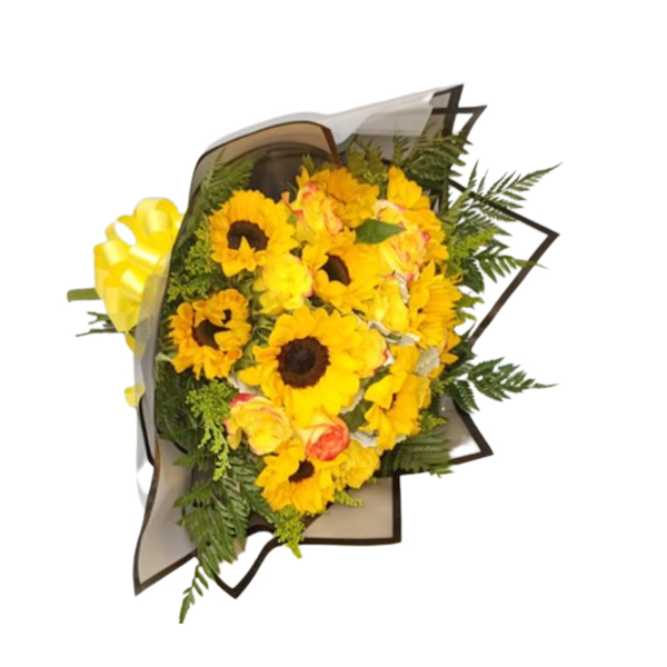 BOU029-BOUQUET GIRASOLES