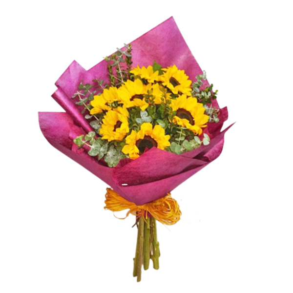 BOU036- BOUQUET GIRASOLES