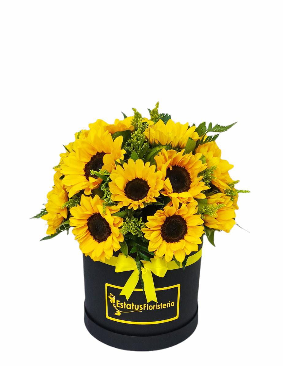 AMR0165-ARREGLO FLORAL GIRASOLES