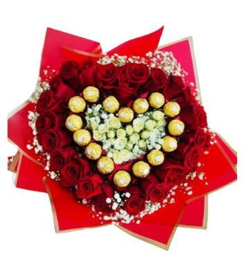 BOU046- BOUQUET Y CHOCOLATES