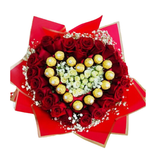BOU046- BOUQUET Y CHOCOLATES