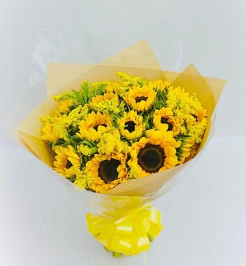 BOU058-BOUQUET GIRASOLES