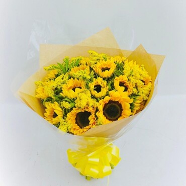 BOU058-BOUQUET GIRASOLES