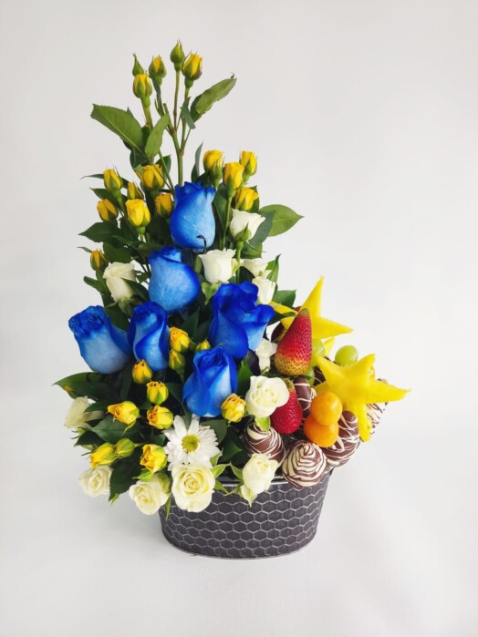 FLF030-FLORES Y FRESAS