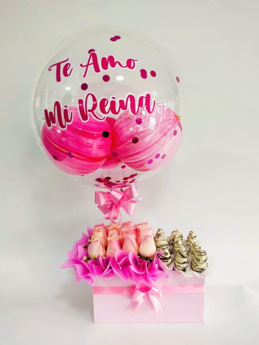 FLF028-FLORES Y FRESAS