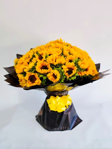 BOU074-BOUQUET GRANDE GIRASOLES