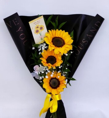 BOU069-BOUQUET GIRASOL