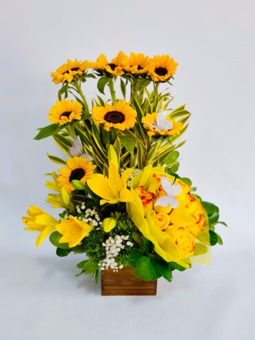 GIR023-ARREGLO FLORAL