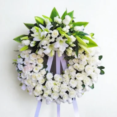 CND005 - Elegancia floral para condolencias