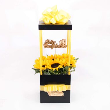 GIR005 - Girasoles en caja